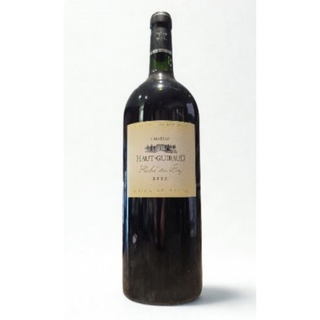 CHATEAU HAUT GUIRAUD MAG PECHE DU ROY 2022 CAISSE BOIS 1.5L