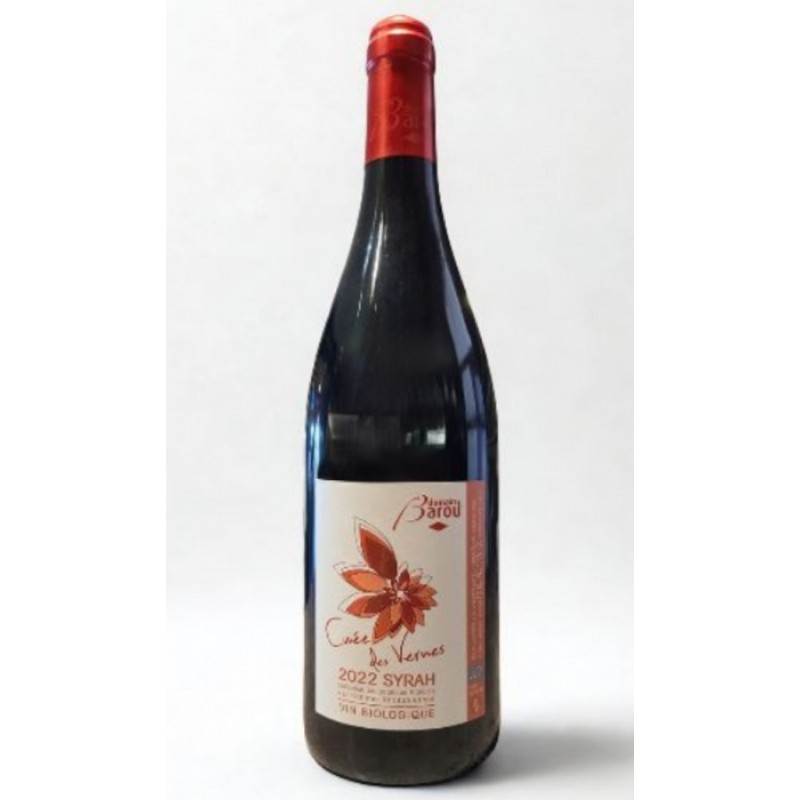 SYRAH CUVEE DES VERNES 2022 DOM. BAROU 75CL