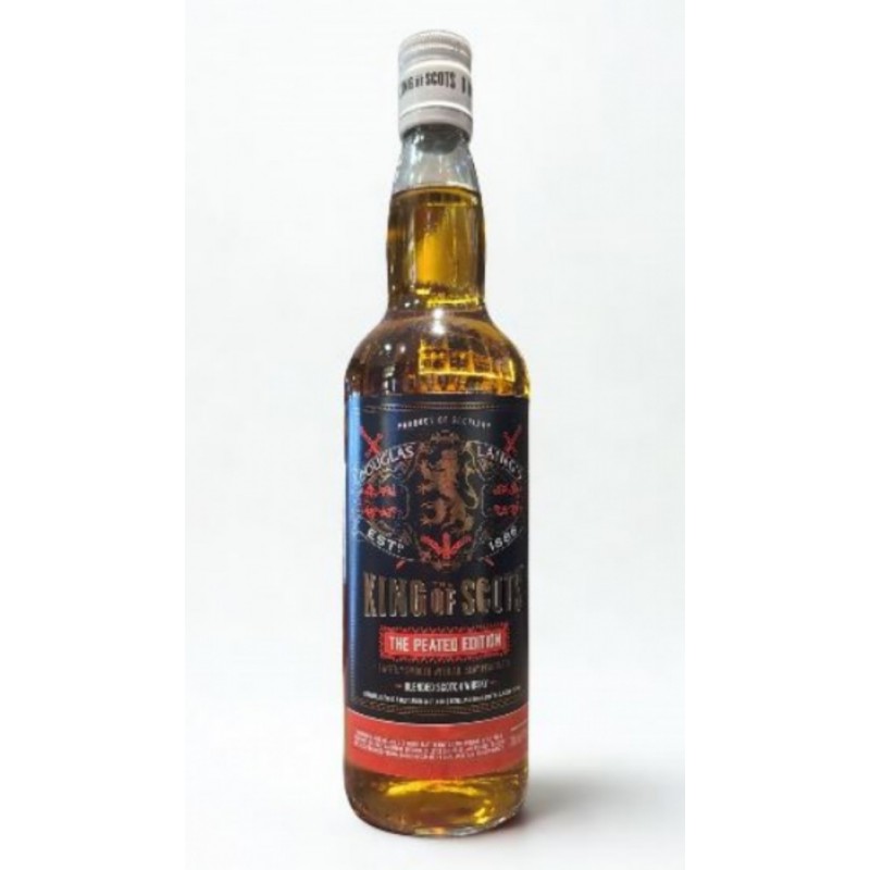 WHISKY THE KING OF SCOTS THE PEATED EDITION 70CL WHISKY THE KING OF SCOTS THE PEATED EDITION 70CL