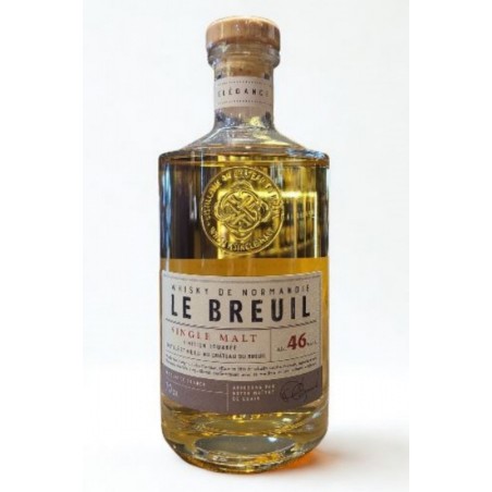 WHISKY LE BREUIL TOURBE 70CL 46%