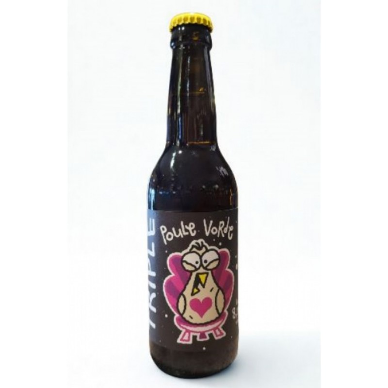 POULE VORDE TRIPLE 8% 33CL BRASSERIE CO KOT