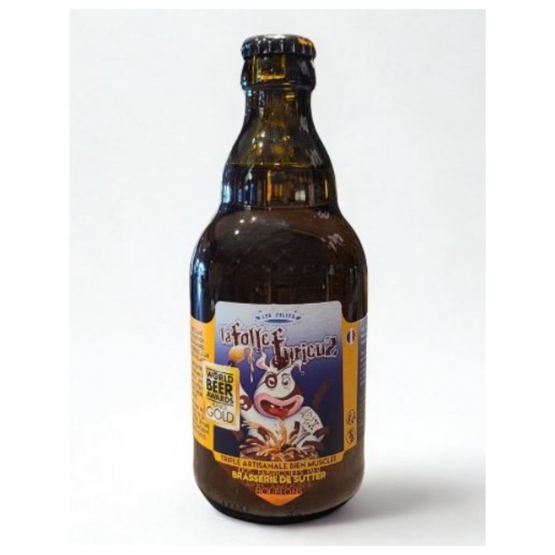 FOLLE FURIEUZ TRIPLE 33CL BRASSERIE DE SUTTER