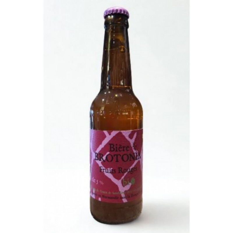 FRUITS ROUGES 33CL BRASSERIE BROTONIA FRUITS ROUGES 33CL BRASSERIE BROTONIA