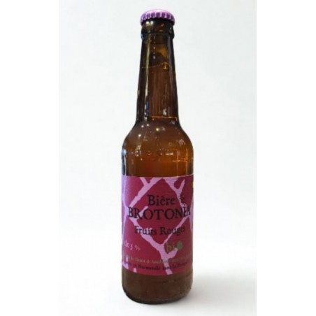 FRUITS ROUGES 33CL BRASSERIE BROTONIA