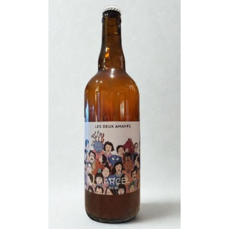 MARCEL RYE IPA 75CL BRASSERIE DES 2 AMANTS MARCEL RYE IPA 75CL BRASSERIE DES 2 AMANTS