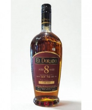 RHUM EL DORADO 8 ANS 70CL