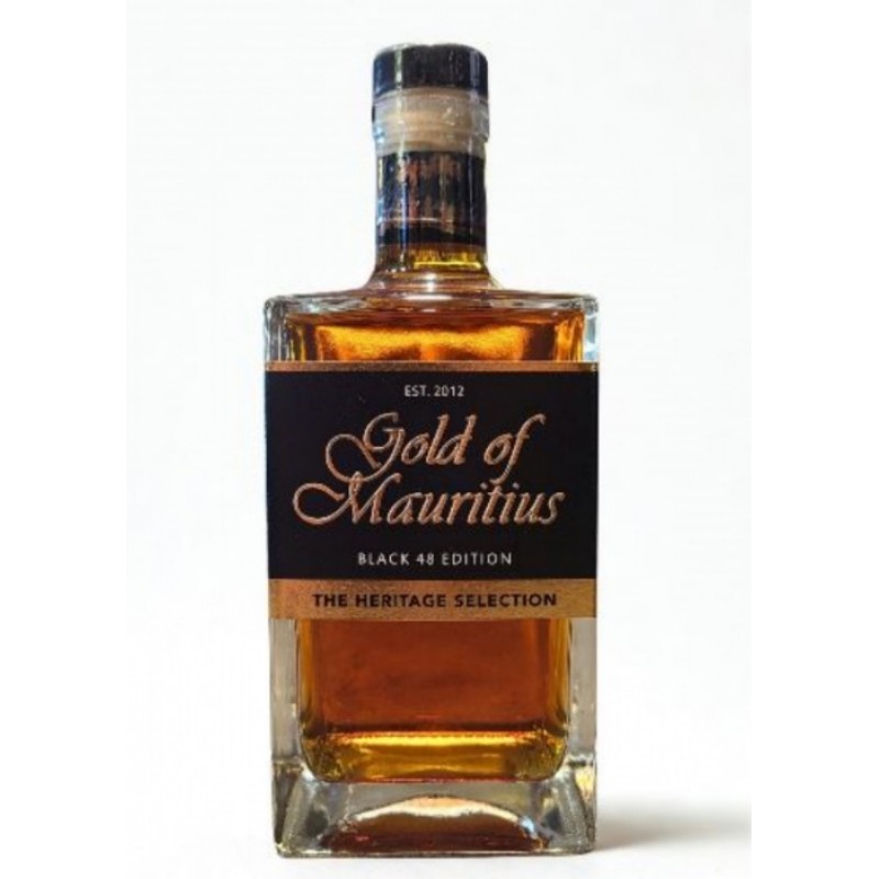 RHUM GOLD OF MAURITIUS BLACK EDITION 70CL