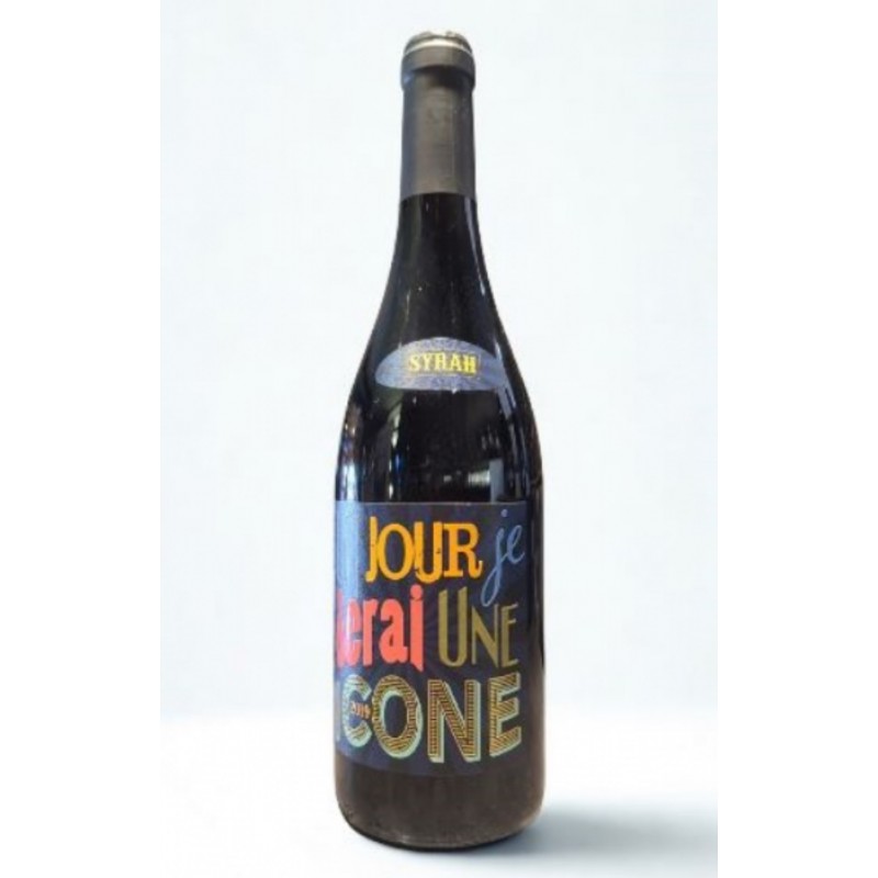 UN JOUR JE SERAI UNE ICONE 100% SYRAH 75CL