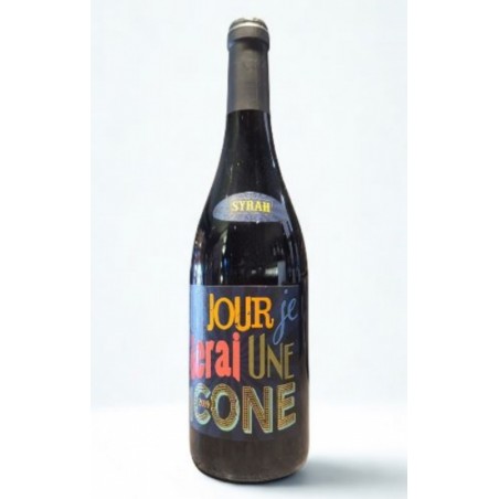 UN JOUR JE SERAI UNE ICONE 100% SYRAH 75CL
