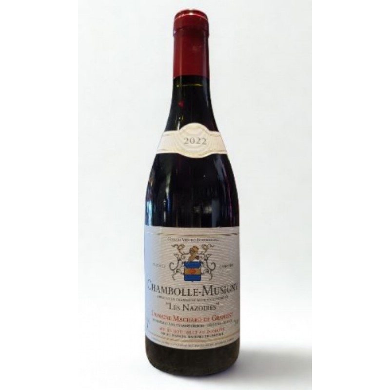 CHAMBOLLE MUSIGNY "LES NAZOIRES" MACHARD DE G 2022 75CL CHAMBOLLE MUSIGNY "LES NAZOIRES" MACHARD DE G 2022 75CL
