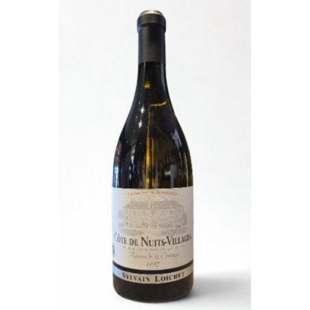 CÔTES DE NUITS VILLAGES BLANC LOICHET 2017 75CL