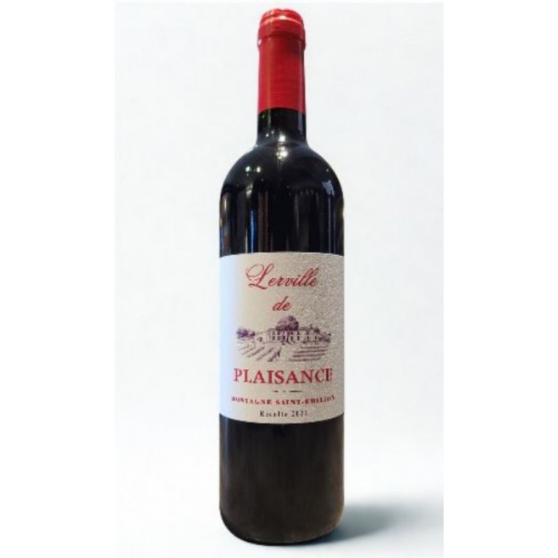 MONTAGNE SAINT EMILION "LERVILLE DE PLAISANCE" 2021 75CL