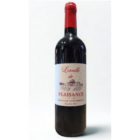 MONTAGNE SAINT EMILION "LERVILLE DE PLAISANCE" 2021 75CL