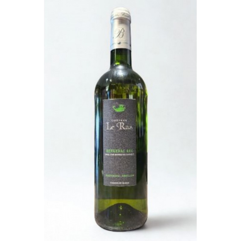 BERGERAC BLANC 2022 CHATEAU LE RAZ 75CL BERGERAC BLANC 2022 CHATEAU LE RAZ 75CL