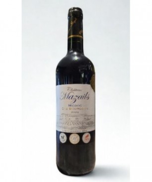 MEDOC CRU BOURGEOIS MAZAILS 2022 75CL