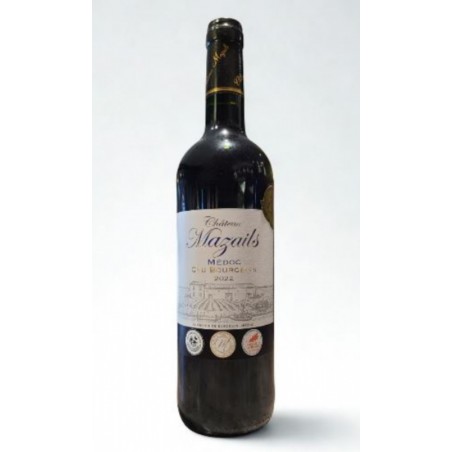 MEDOC CRU BOURGEOIS MAZAILS 2022 75CL