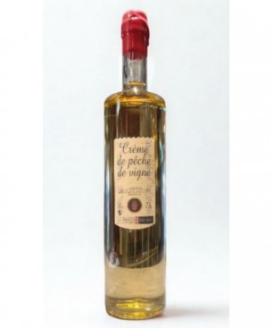 Crème de pêche de vigne - Louis Roque 70cl (18°)