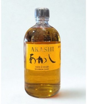 WHISKY AKASHI SINGLE MALT 5 ANS 50CL