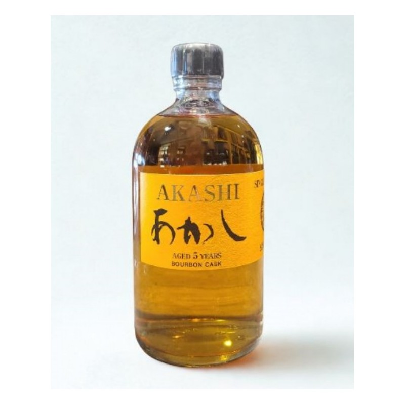 WHISKY AKASHI SINGLE MALT 5 ANS 50CL