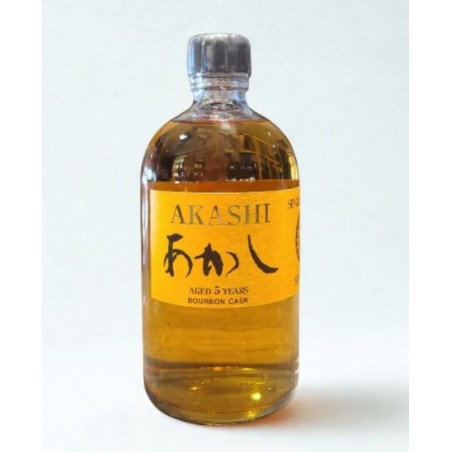 WHISKY AKASHI SINGLE MALT 5 ANS 50CL