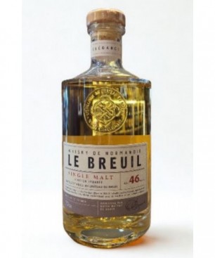 WHISKY LE BREUIL TOURBE 70CL 46%